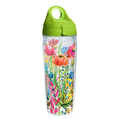 터비스 휴대용물통, Watercolor Wildflowers, 710ml
