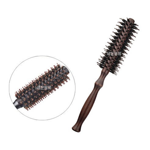 원목손잡이 돈모롤빗 1호(1개), 1개