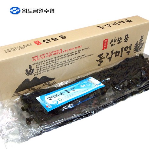 완도금일수협 청정바다 선물용 가닥미역 3봉(박스포장) 산모용