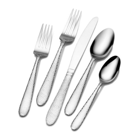 타올 에브리데이 양식커트러리 5종 세트 4개입, Logan, Dinner Fork + Salad Fork + Dinner Knife + Dinner Spoon + Teaspoon