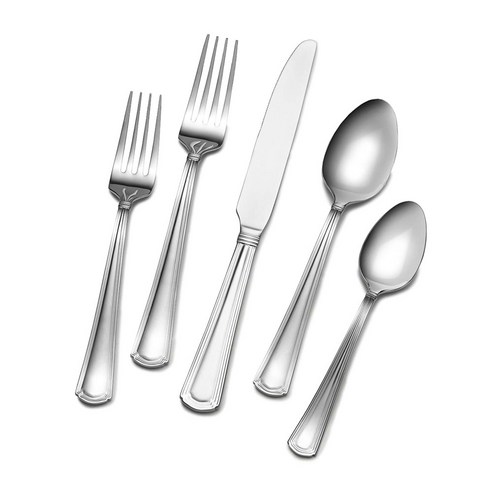 고메베이직스 양식커트러리 5종 세트 4개입, Universal, Dinner Fork + Salad Fork + Dinner Knife + Dinner Spoon + Teaspoon