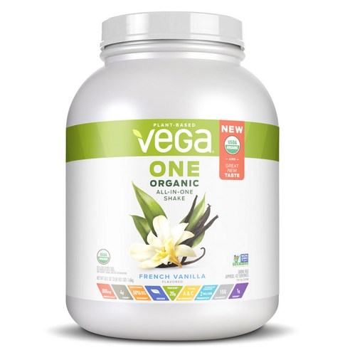 베가 올 인 원 셰이크 드링크 믹스, 1.6kg, 1개, 프렌치 바닐라(French Vanilla)