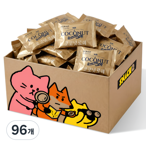 노브랜드 과자, 96개, 코코넛로쉐