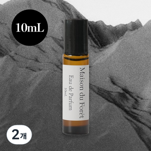 메종듀포레 블랙베리 향 니치향수 오 드 퍼퓸, 2개, 10ml