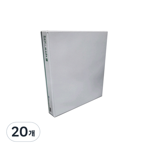 백색투명3공D링바인더(A4/3cm)단위상품, 20개
