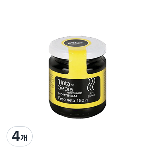 노르틴달 오징어먹물색소 180g, 4개