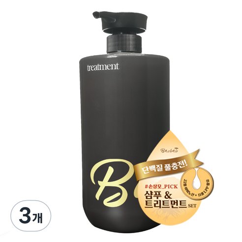 라온바오밥 약산성 미용실 단백질샴푸 18 000ppm 930ml 샴푸4종+트리트먼트 포함 선택형, 3개