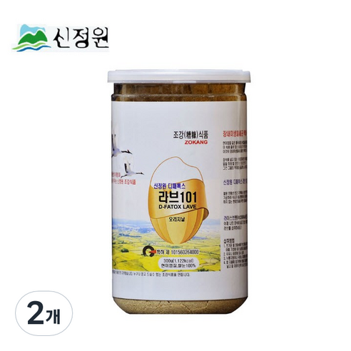 조강바이오틱스(분말) : 오리지날 라브101, 350g, 2개