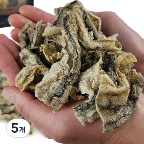 [주5일] 기름기 적고 달지않은 프리미엄 명태껍질튀각 국내제조가공, 5개, 150g