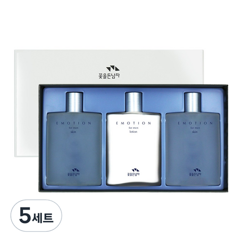 꽃을든남자 이모션 스킨케어 3종 세트, 5세트