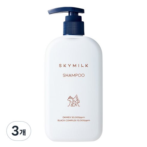 스카이밀크 동키밀크 순한 아기 바디워시 단꿈향, 3개, 300ml