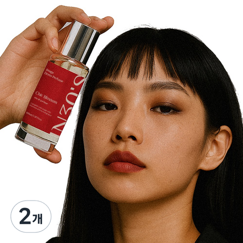 인써티 오 드 퍼퓸 섬유 향수 지속력좋은 남자 여자 멀티퍼퓸, 06.시크블라썸, 100ml, 2개