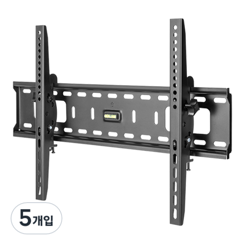 엔산마운트 PW-08LT 벽걸이 각도형 40~75인치, 5개입, 블랙