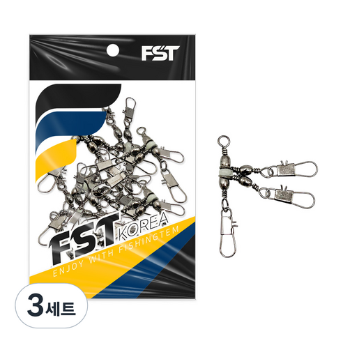 T형 낙지도래 벌크 도래 벌크형 1단 2단 3단 갑오징어 문어채비, 3개, 20개입