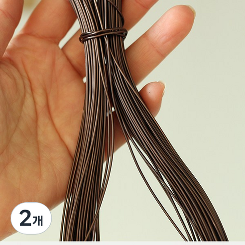 분재철사 가는 소분형 가든파릇, 1.2mm, 2개