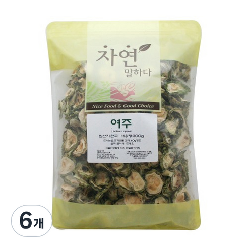 국산 2023년 건여주 여주 햇여주, 300g, 6개