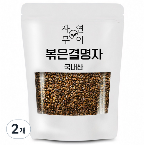 자연무이 깨끗하게 볶은 결명자, 1kg, 2개