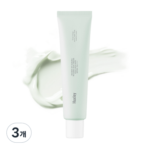 헉슬리 워터리 선크림 스테이 선 세이프, 70ml, 3개
