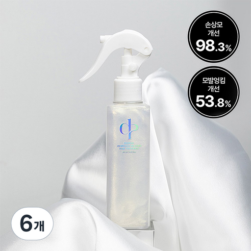 디피어 24 미라클 노워시 단백질 극손상 헤어 트리트먼트, 6개, 160ml