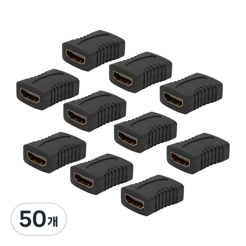 DUNIDEN HDMI 연장 젠더 개 HDMIFF, 50개, HDMIFF10