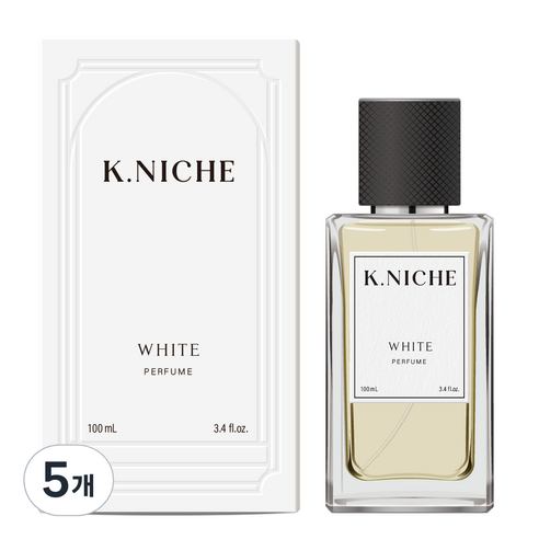 케이니치 화이트 여자 향수 오드퍼퓸, 5개, 100ml