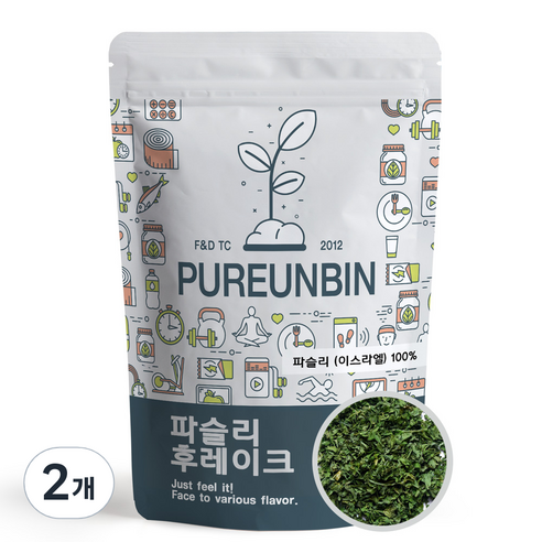푸른빈 파슬리 후레이크 분태, 200g, 2개