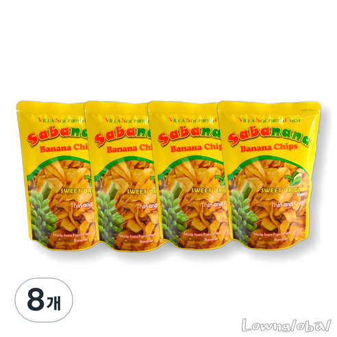 사바나나 바나나칩, 100g, 8개