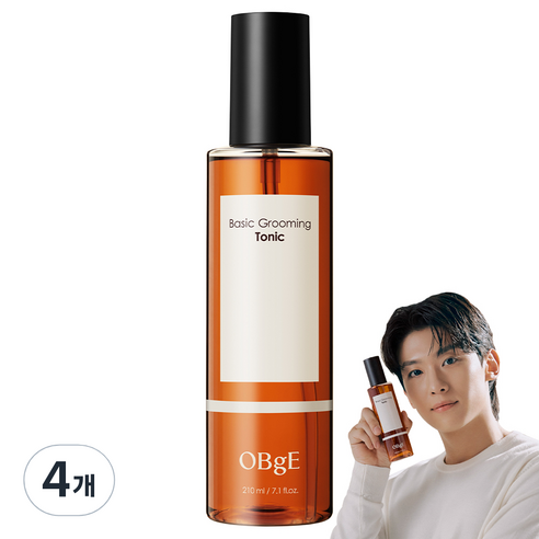 오브제 베이직 그루밍 토닉, 4개, 210ml