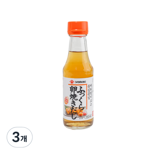야마끼 몽실몽실 계란말이 소스, 3개, 150ml