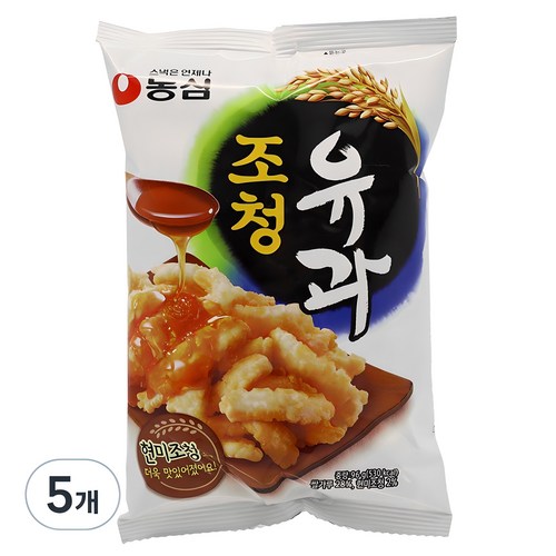 조청유과, 96g, 5개