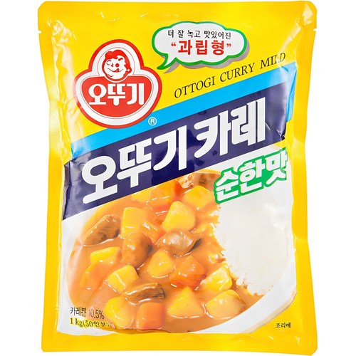 오뚜기 카레 과립형 순한맛, 1kg, 1개