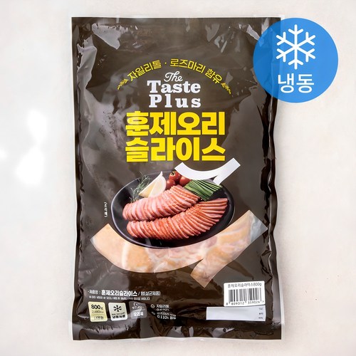 GAMI 훈제오리 슬라이스 (냉동), 800g, 1개