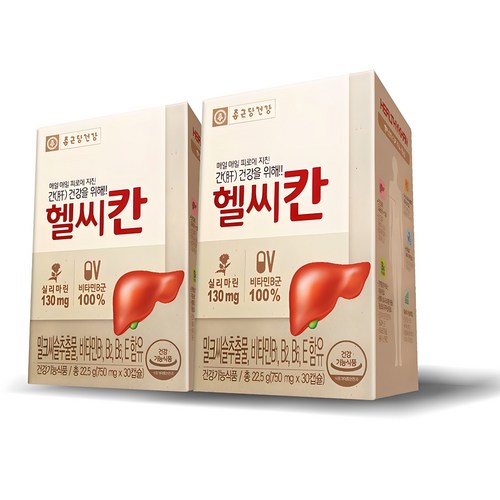 종근당건강 헬씨칸, 30정, 2개
