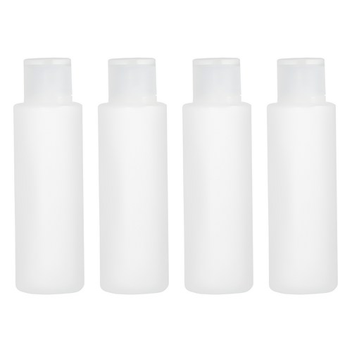 디오셀 깔금정리 다용도 소분 공병 100ml, 화이트, 4개