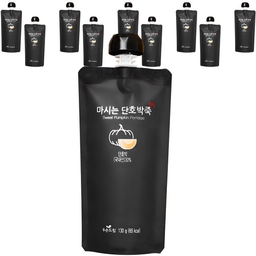 두손드림 아침 바로먹는 한끼 단호박죽, 130g, 10개