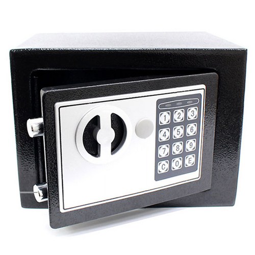 가정용미니금고 스틸금고 사무보관함 높이17/20/25/30/40/45/60cm, 투하오진 [전자 코드/키], 30*38*30CM 3