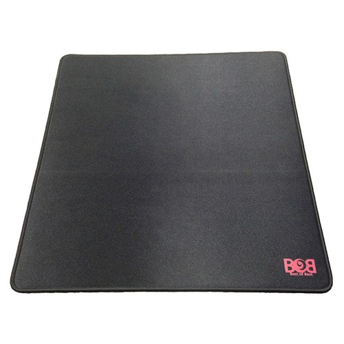 BOB패드 밸런스 오버로크 라지 마우스패드, 블랙, 1개