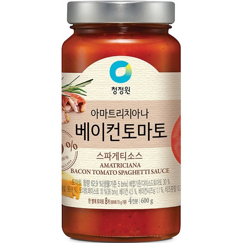 청정원스파게티
