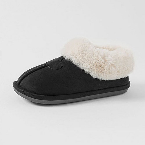 착한구두 여성용 디데이 털안감 방한 슬리퍼 WTACR4e132