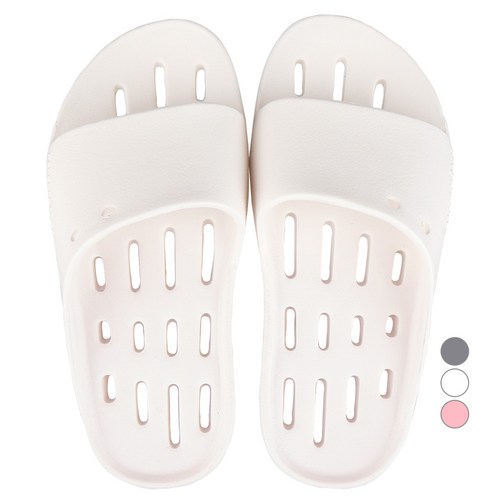 페이퍼플레인키즈 아동용 발등 낮은 미끄럼방지 욕실화, M(190~200mm), 화이트, 1개