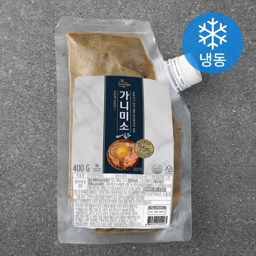 고래미 가니미소 마일드G 게장 (냉동), 400g, 1개