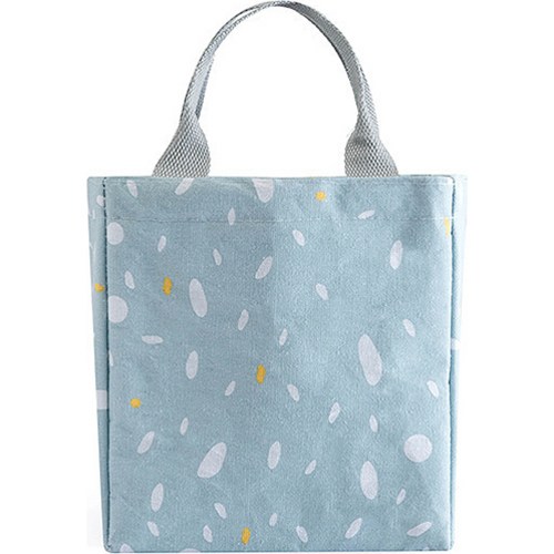 라이프퀄업 보온 보냉 도시락 가방, 블루