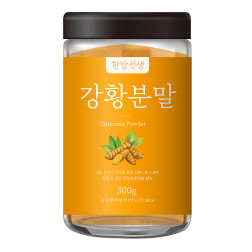 한방선생 강황분말, 300g, 1개