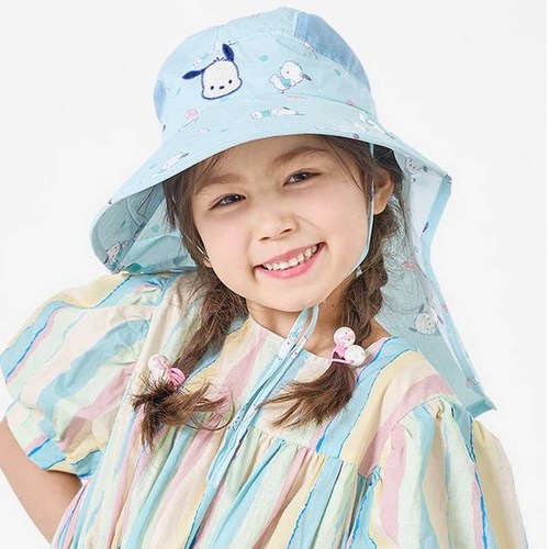 산리오 아동용 포차코 페이스와펜 플랩햇 NIHKI40057