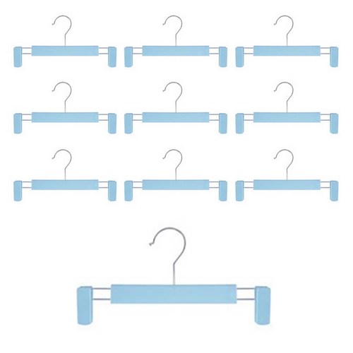 프랑온드 논****** 파스텔 바지 치마걸이, 블루, 10개