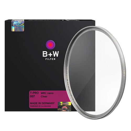슈나이더크로이츠나흐 B+W 007 NEUTRAL MRC nano T-PRO DIGITAL 카메라렌즈필터 43mm, 1개