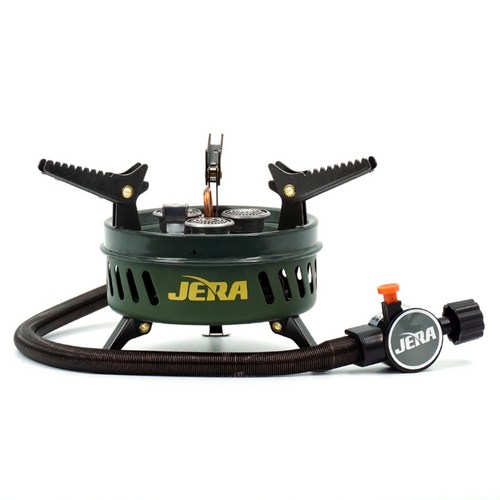 JERA 고화력 3구 서브스토브 캠핑 강염버너 JB-103, 카키, 1개