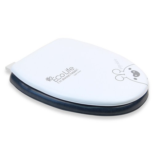 투투파파 변기커버, 피그레빗네이비, 1개