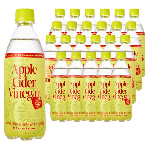 슈가로로 애사비 스파클링 플러스 파인애플, 500ml, 24개