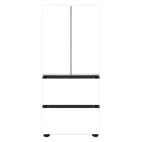 [색상선택형] 삼성전자 비스포크 490L 프리스탠딩 4도어 김치냉장고 AI 김치플러스 방문설치, 에센셜 화이트, RQ49DG90X2EW